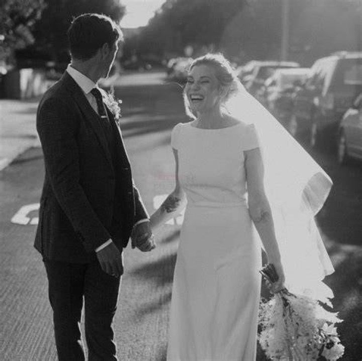 Actress Katee Sackhoff and her husband Robin Gadsby are the best husband-wife duo
