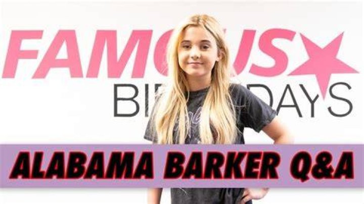 Alabama Barker Q&A | Famous Birthdays