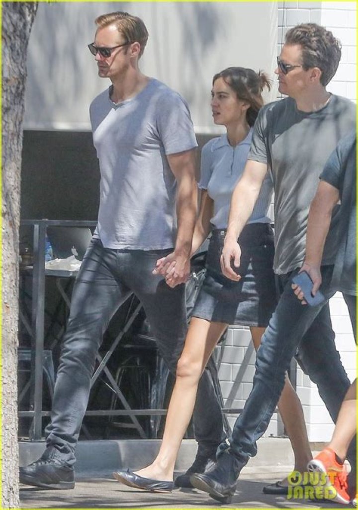 Alexander Skarsgard & Alexa Chung might be happening: hot or gross?