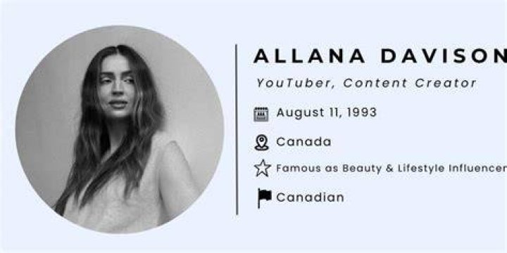 Allana Davison - Age, Family, Bio