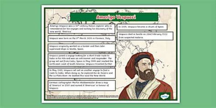 Amerigo Vespucci - Trivia, Family, Bio