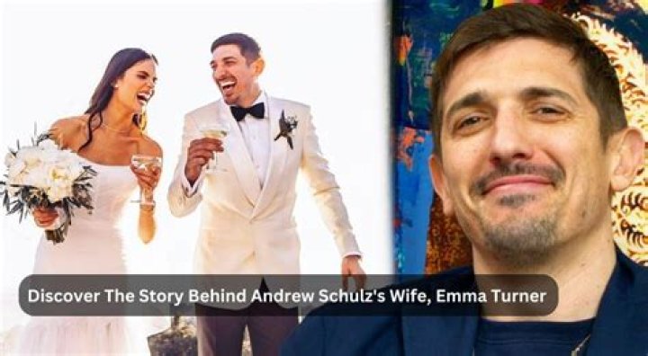 Andrew Schulz And His Wife Emma Turner Have Been Married Since 2021