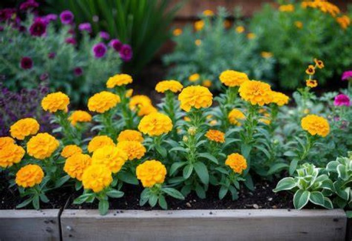 Are African marigolds perennials?