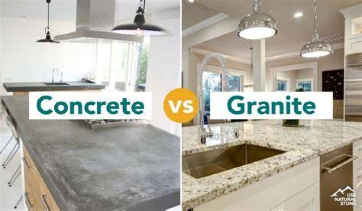 Are cement countertops cheaper than granite?