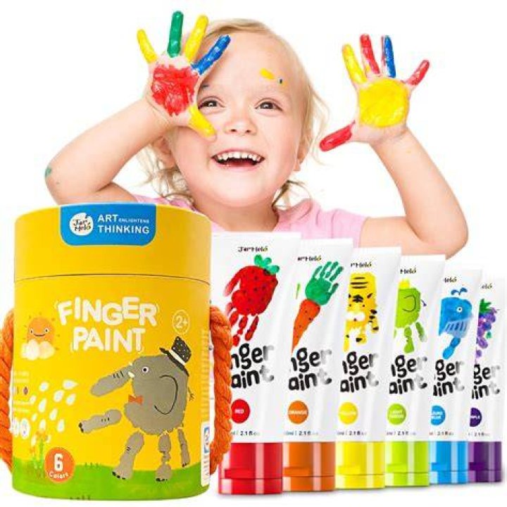 Are finger paints safe for babies?