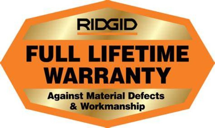 Are ridgid batteries lifetime warranty?