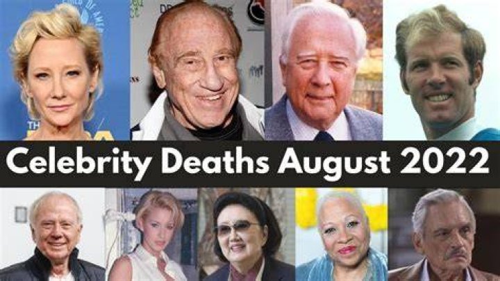 August 25 Deaths | Famous Birthdays