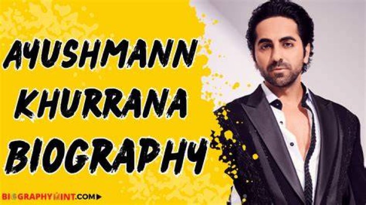 Ayushmann Khurrana - Age, Family, Bio