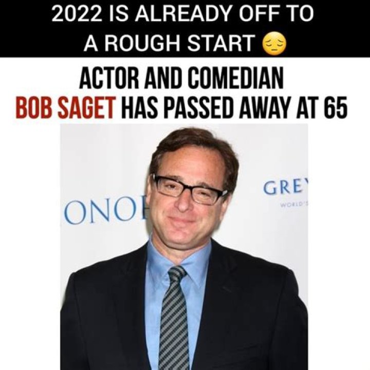 	Beloved TV dad and comedian Bob Saget has passed away at just 65	