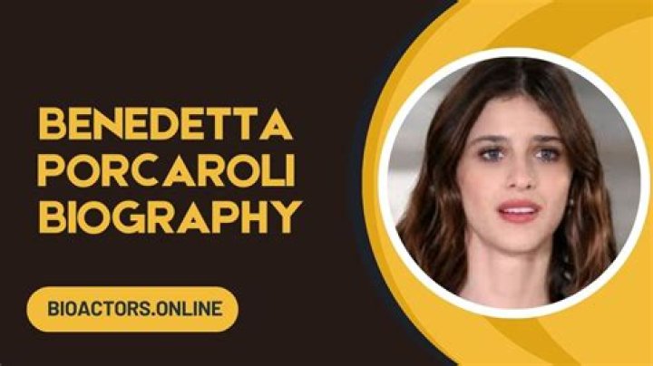 Benedetta Porcaroli - Age, Family, Bio
