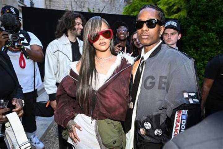 bitchy | Rihanna and A$ap Rocky seen arriving at Giorgio Baldi Restaurant in Santa Monica