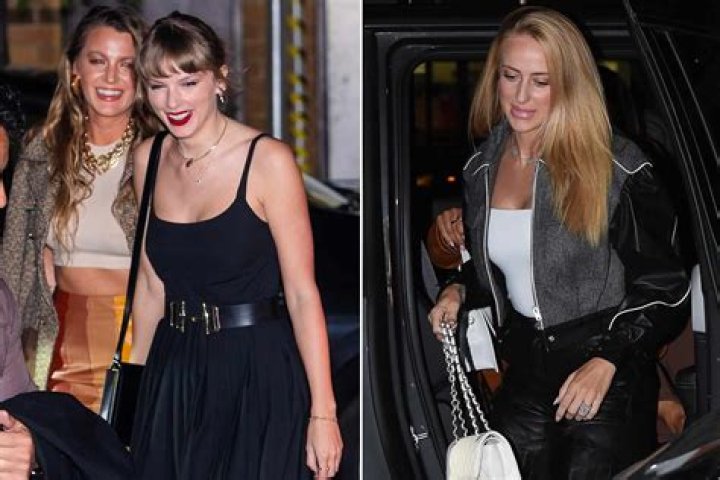 bitchy | Taylor Swift and Sophie Turner head to GANT after dinner together at Barriere Fouquet’s in Tribeca