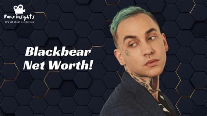 Blackbear Net Worth : Career & Endorsements