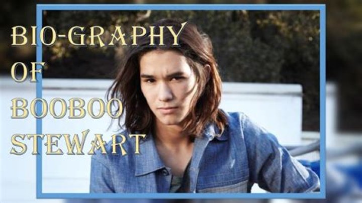 Booboo Stewart Bio (Wiki) 