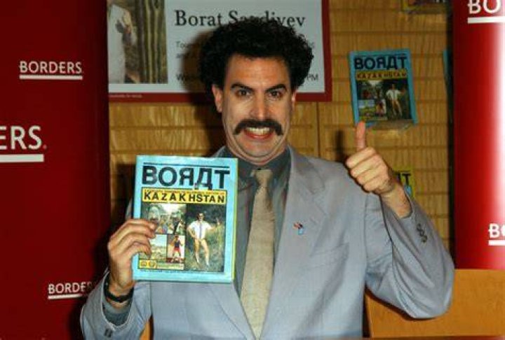 Borat wins poop case against etiquette teacher