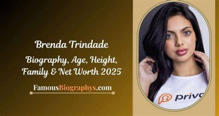Brenda Height, Weight, Net Worth, Age, Birthday, Wikipedia, Who, Nationality, Biography