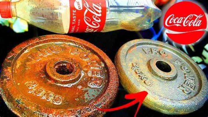 Can Coke get rid of rust?