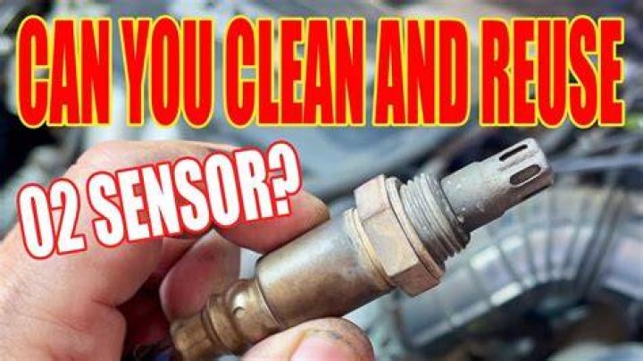 Can you clean o2 sensor with gas?