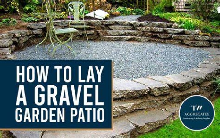 Can you lay gravel on grass?