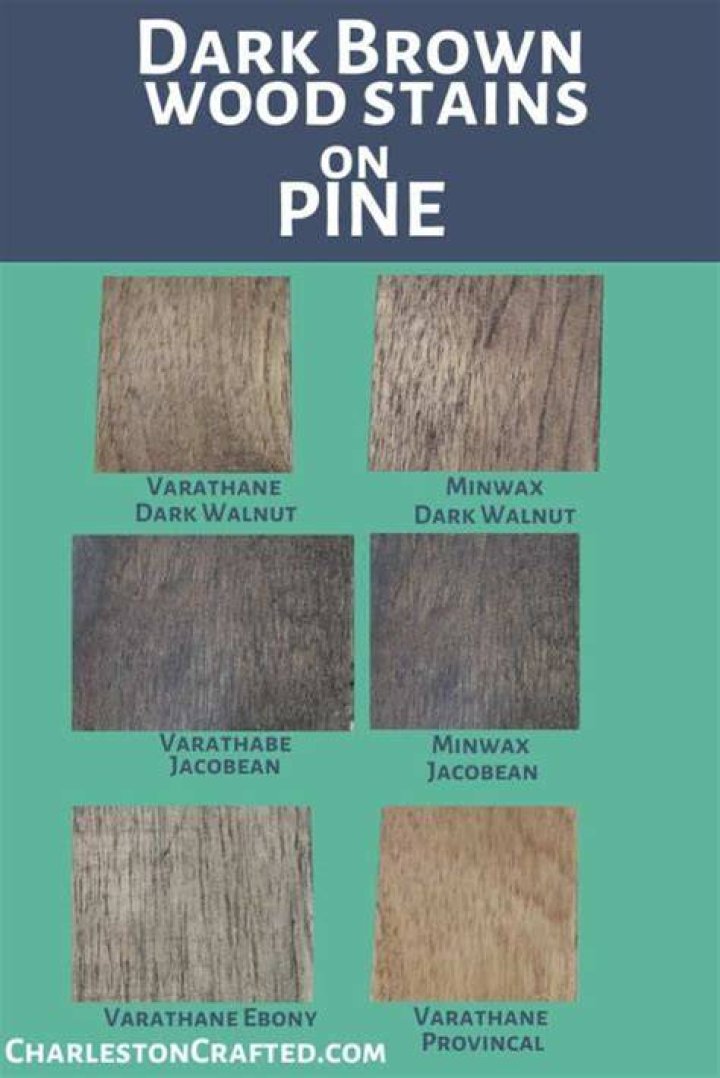 Can you put a dark stain on Pine?