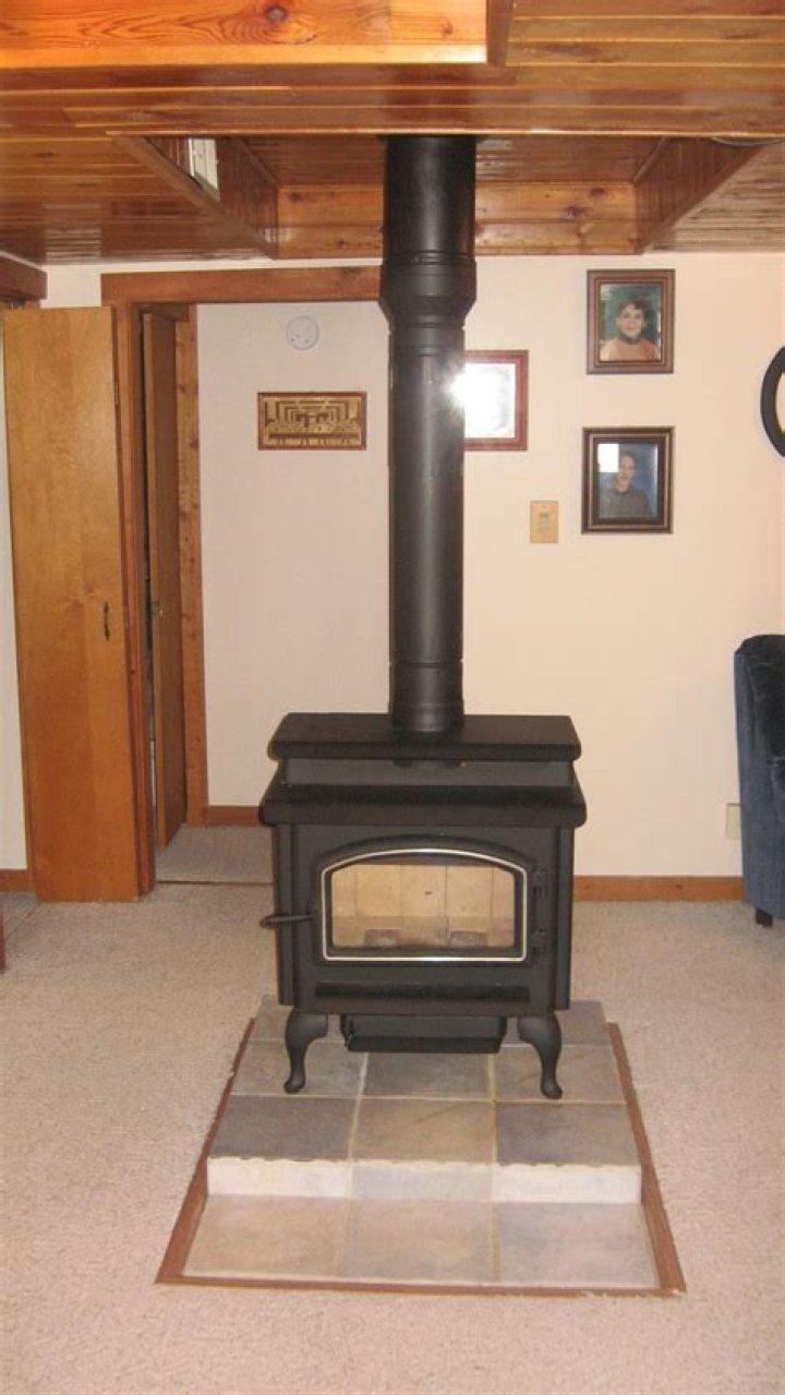 Can you put wood burning stove in basement?