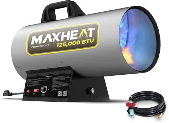Can you use a forced air propane heater indoors?