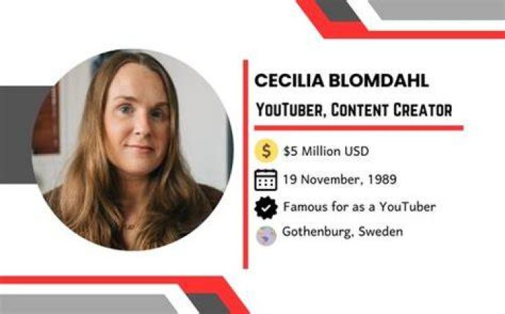 Cecilia Blomdahl - Age, Family, Bio