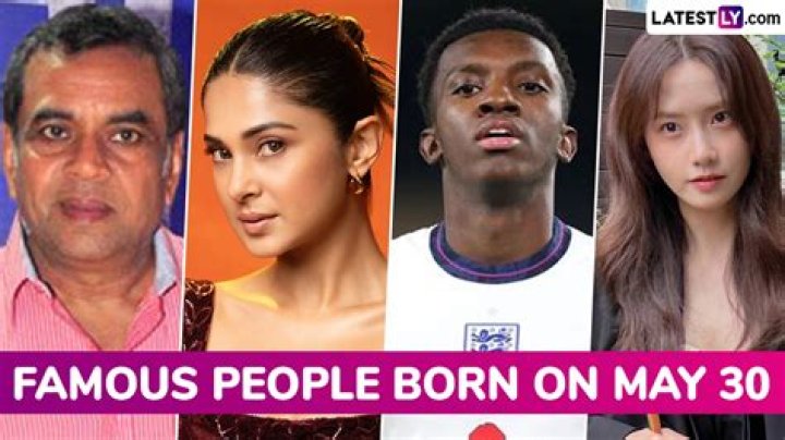 Celebrities born on Aug 30