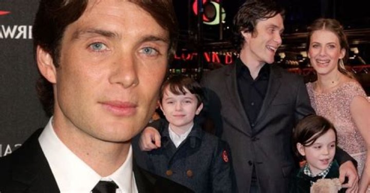 Cillian Murphy moved his family to Ireland when his kids developed posh English accents