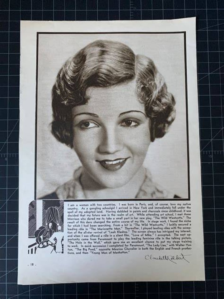 Claudette Colbert - Trivia, Family, Bio