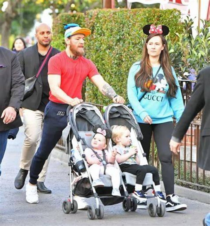 Conor McGregor Disneyland pictures with his girlfriend and children, Conor enjoys like a young kid!