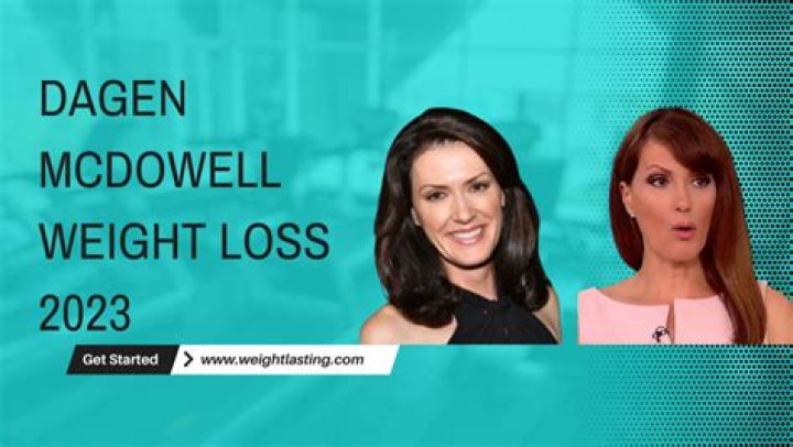 Dagen McDowell Illness And Health: Weight Loss Before And After