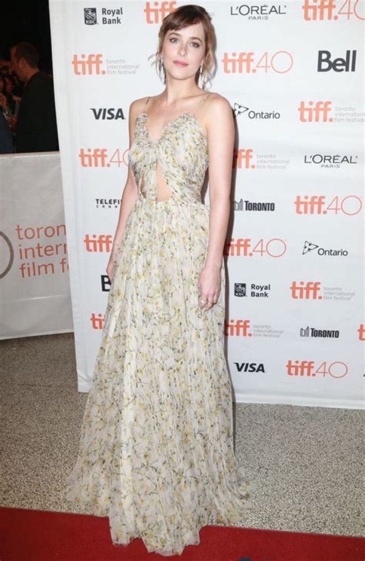 Dakota Johnson in McQueen at TIFF ‘Black Mass’ premiere: lovely or budget?
