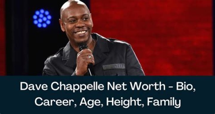 Dave Chappelle Net Worth: Career & Achievements