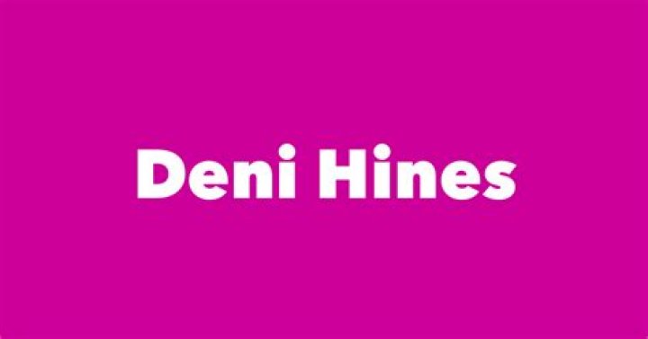 
Deni Hines Age, Birthday, Wikipedia, Who, Nationality, Biography 