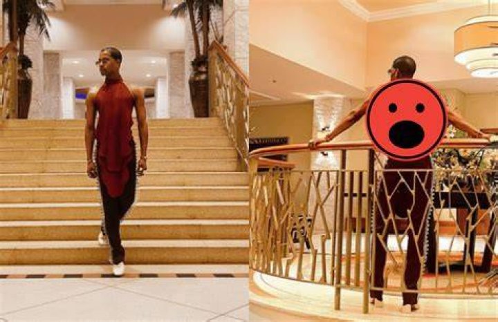 
Denola Grey Makes Headlines With Her Gender-bending Dress And Thong. 