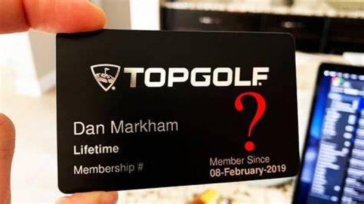 Do Topgolf membership cards expire?