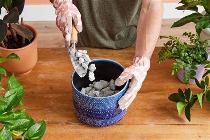 Do you need to put rocks in the bottom of a planter?