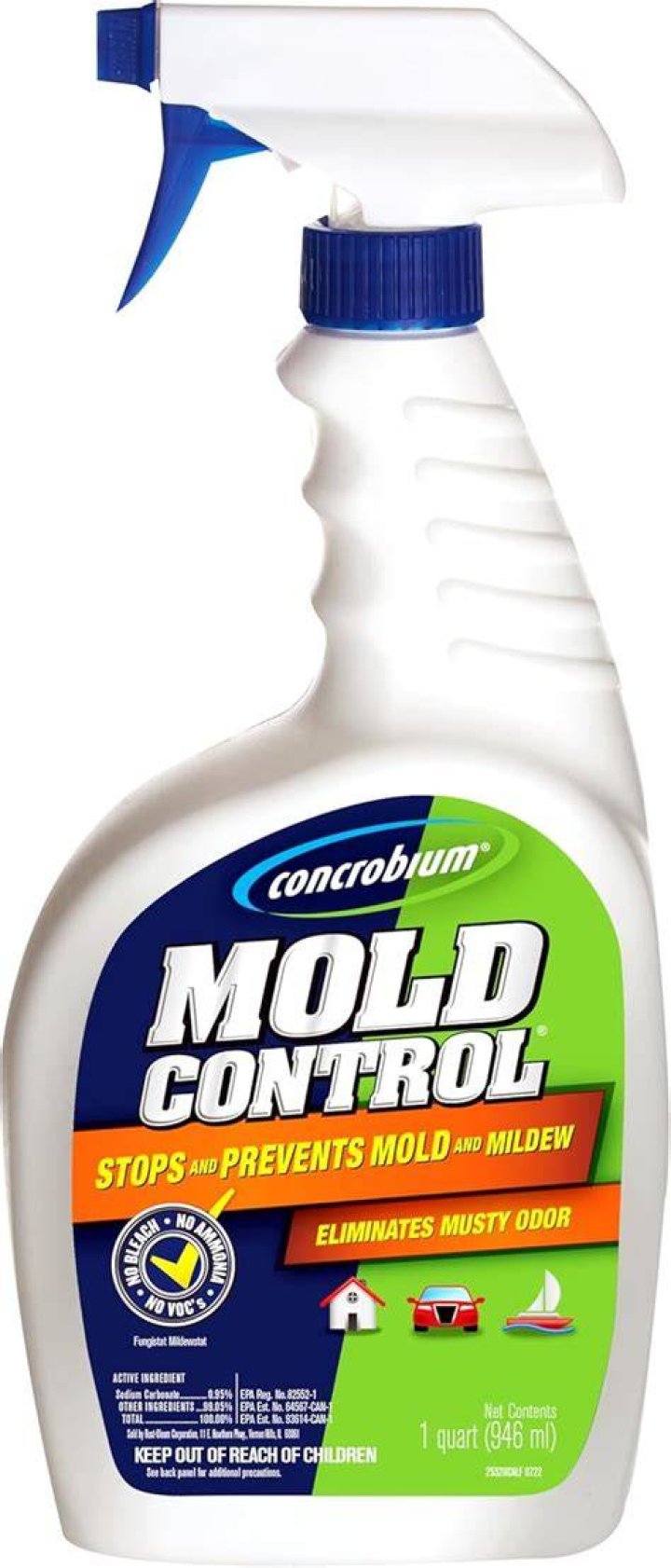 Does Concrobium kill black mold?