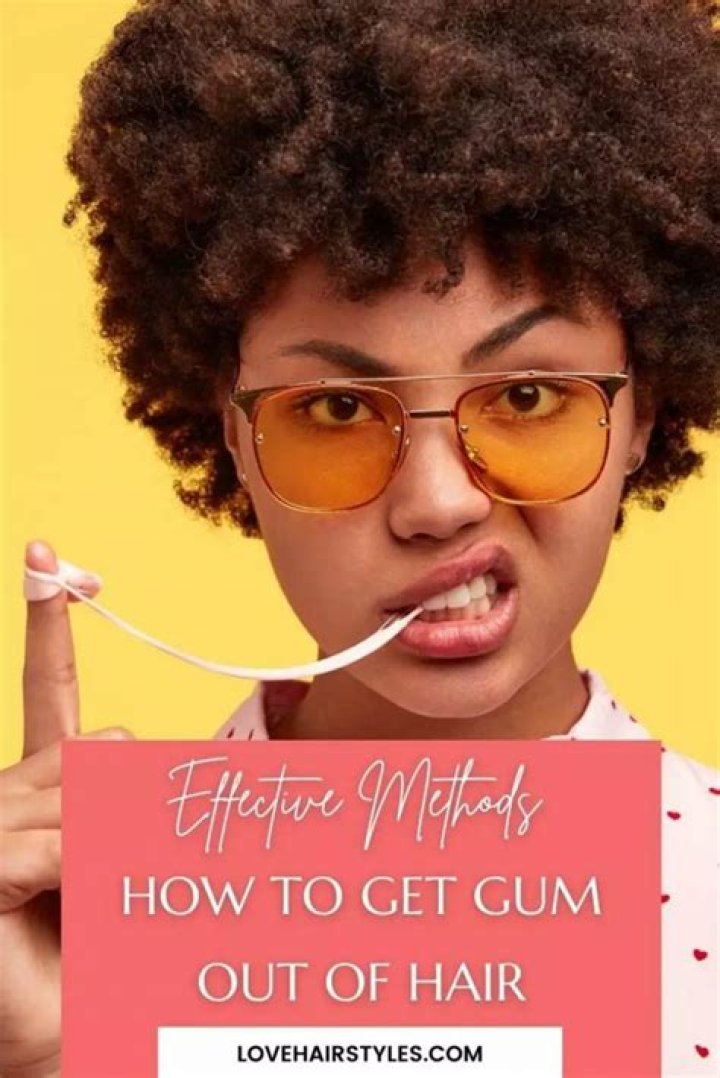 Does toothpaste get gum out of hair?