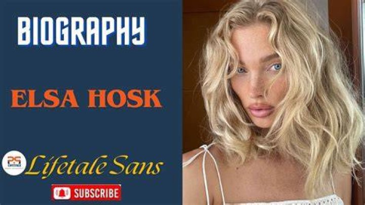 Elsa Hosk Bio (Wiki) 