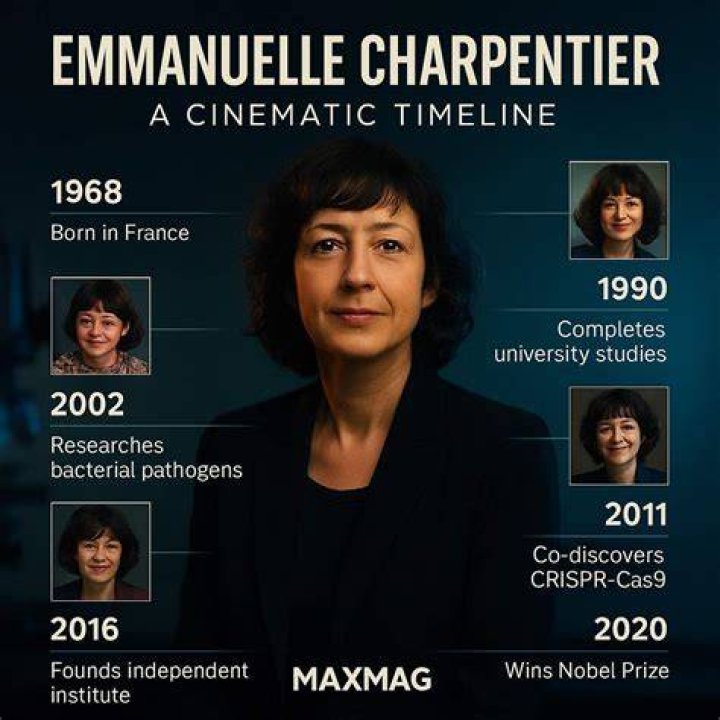 Emmanuelle Charpentier Bio (Wiki) 