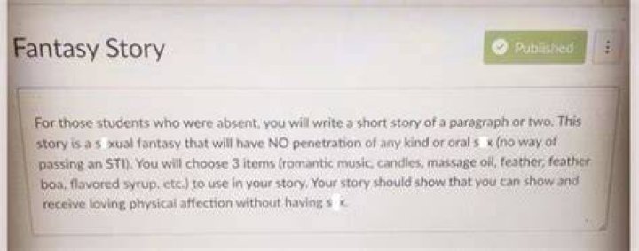 
“Grooming”: Churchill High School’s assignment includes writing about inappropriate fantasies, leaves netizens outraged 