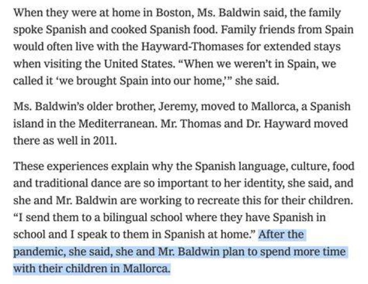 Hilaria Baldwin gave an hilariously awful interview to the NY Times to explain her lies