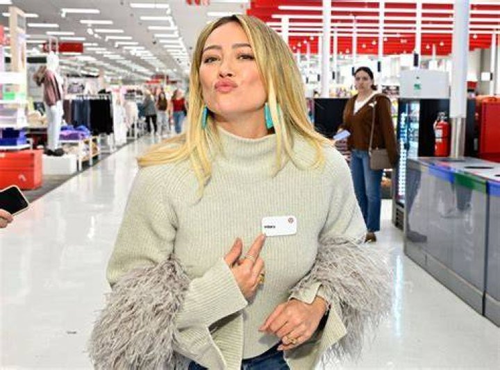 	Hilary Duff is ‘obsessed with Target… all of a sudden you have a cart spilling over’	