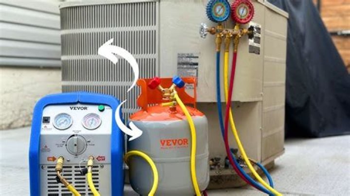 How do you drain Freon from air conditioner?