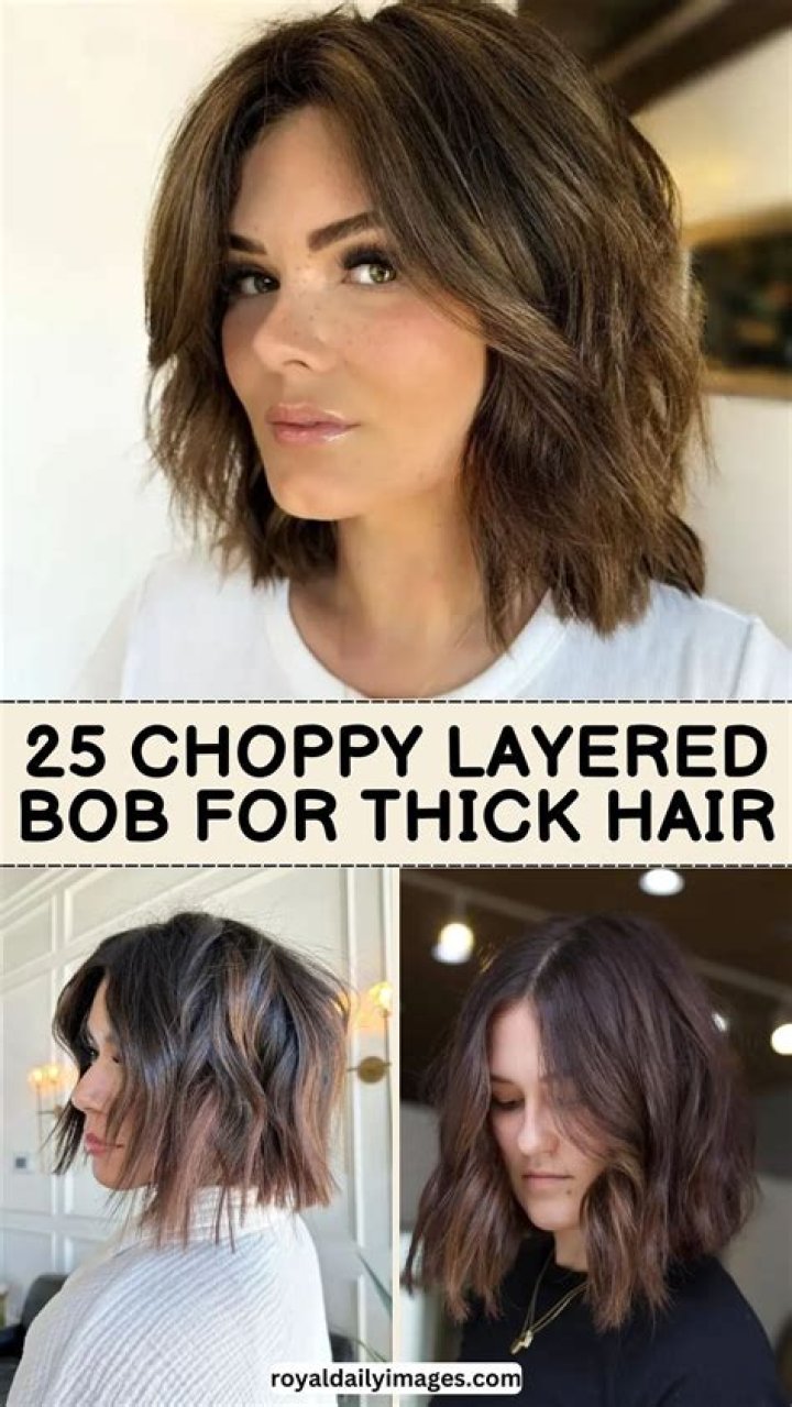 How do you fix choppy layers in hair?