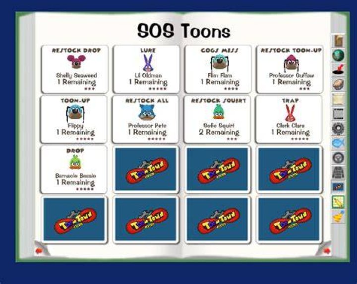 How do you get SOS Toons in Toontown rewritten?
