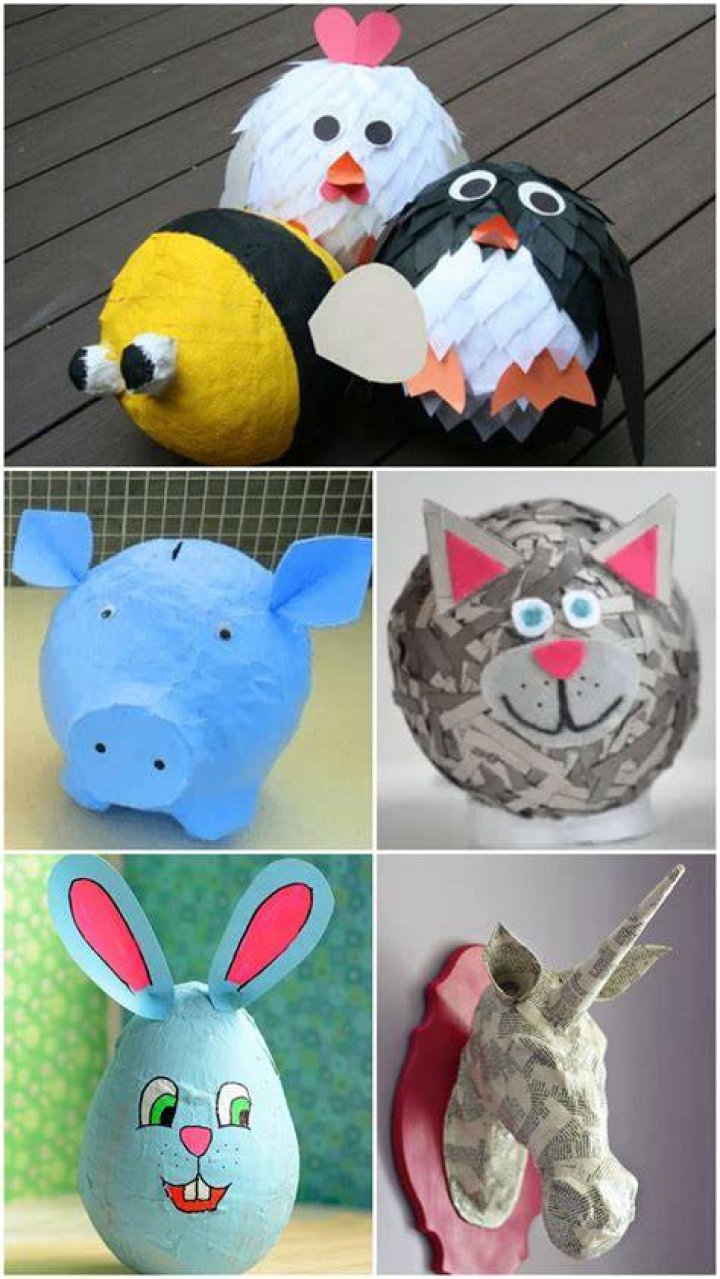 How do you make paper mache animals easy?