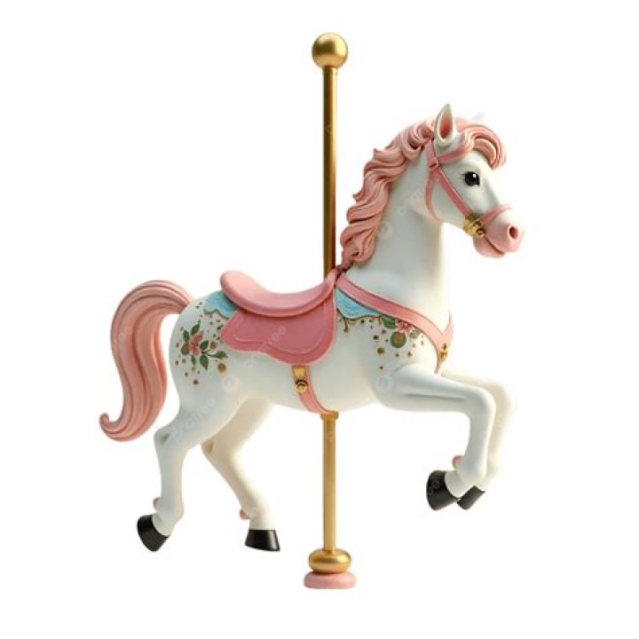 How do you paint a carousel horse?